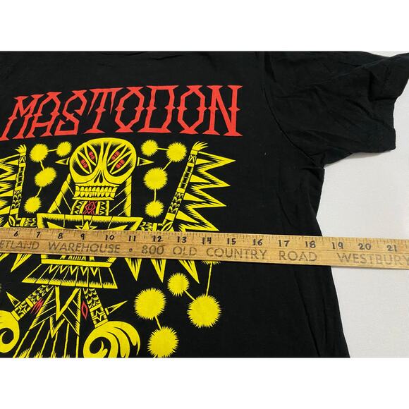 Mastodon Band T-Shirt – Black Cotton, Men’s Medium - Picture 3 of 8